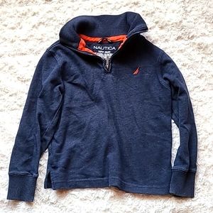 Nautica quarter zip for kids, size 5/6